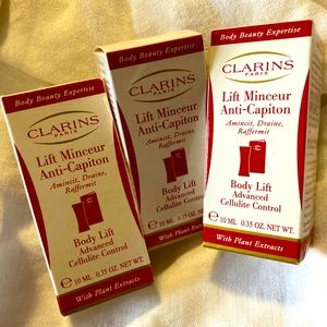 1/2off4••Clarins cellulite cream trio